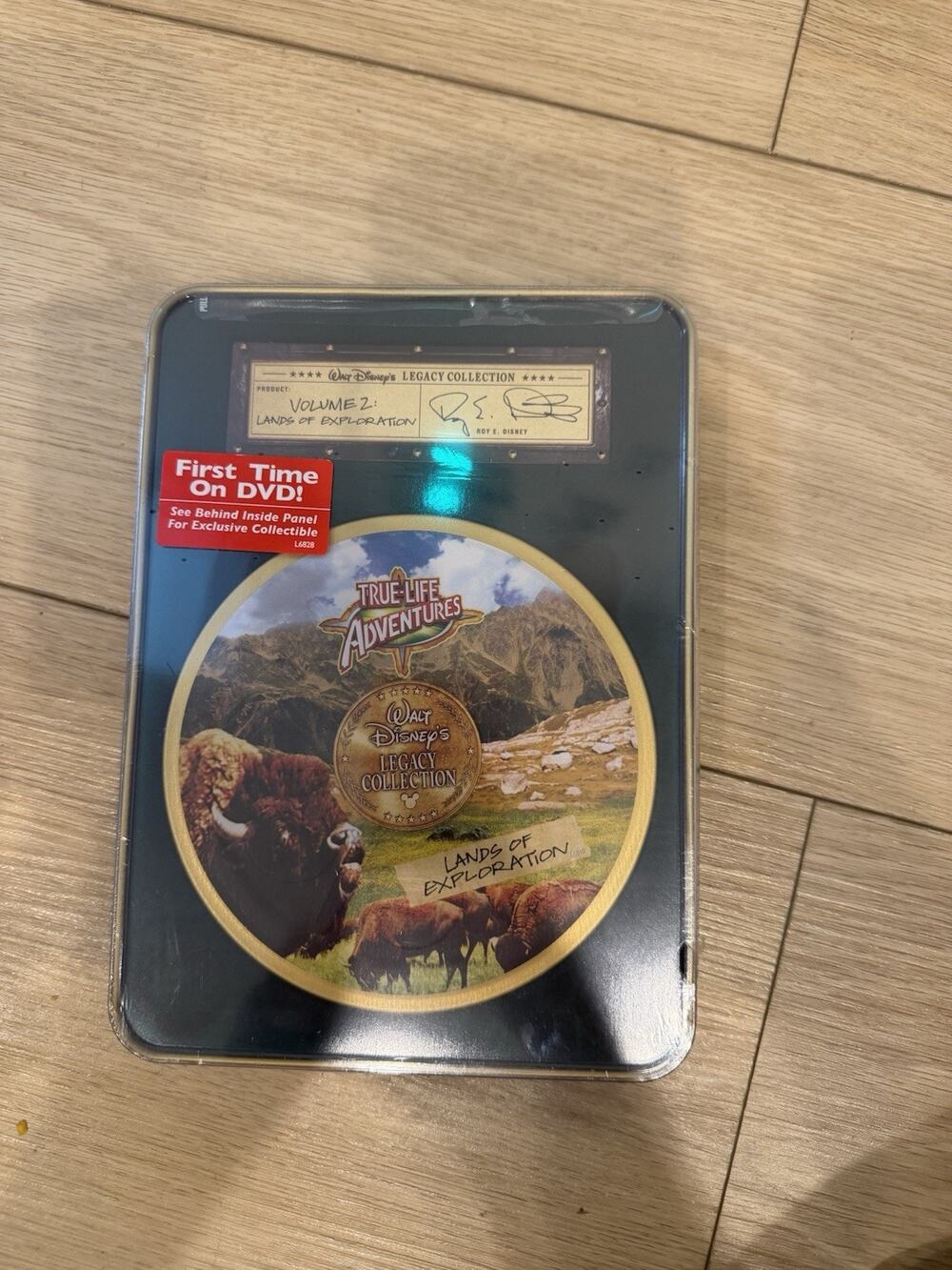 Disney Legacy Collection True-Life Adventures Vol 2 Lands of Exploration DVD Tin